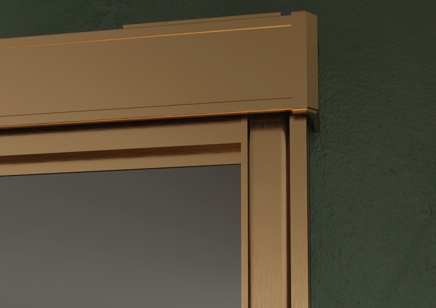 Межкомнатная сдвижная дверь «Золото крацованное»