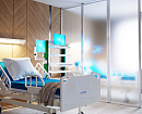 Межкомнатная перегородка в больничной палате