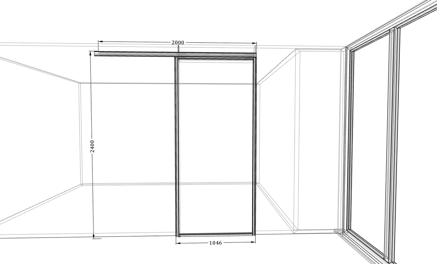 Межкомнатная сдвижная дверь «Золото крацованное»