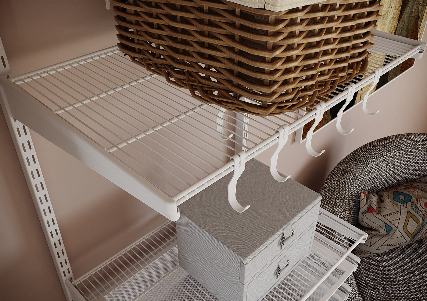 Система хранения в гостиной Система хранения в гостиной